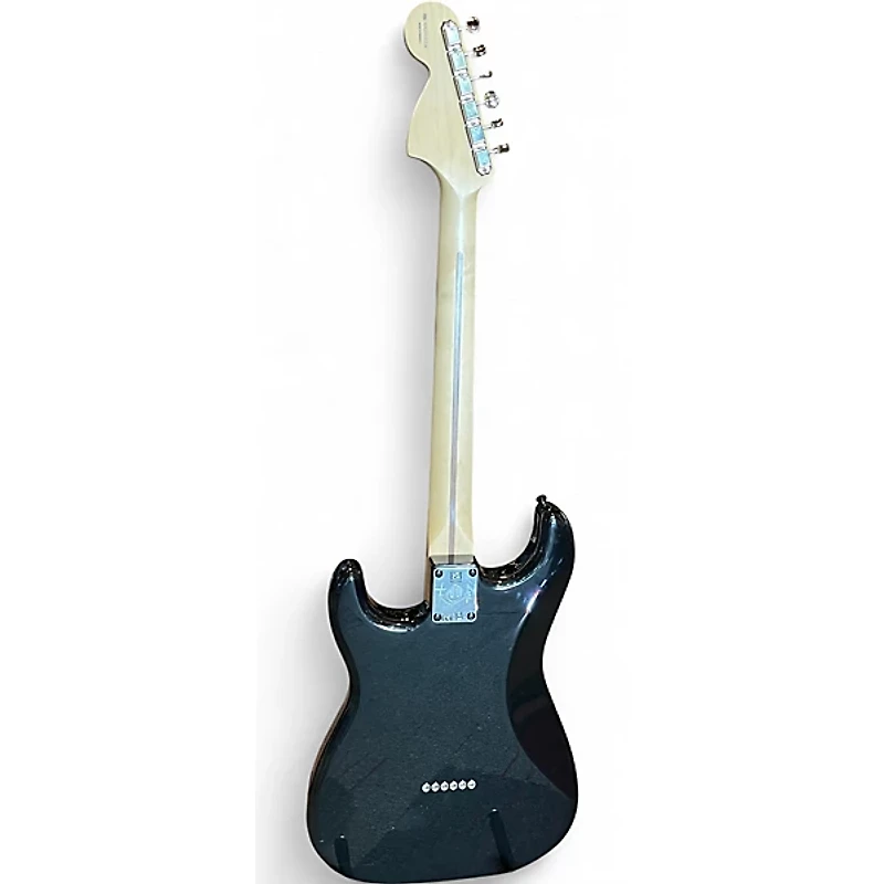 Used Fender Tom Delonge Signature Stratocaster Black Solid Body Electric Guitar