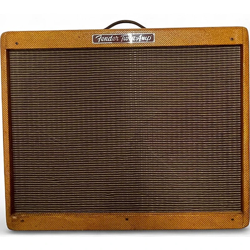 Used Fender 1957 Reissue Twin 40W 2x12 Tweed Tube Guitar Combo Amp
