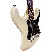 Used Squier AFFINITY STRATOCASTER HH Olympic White Solid Body Electric Guitar