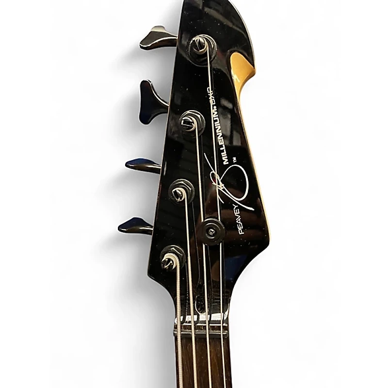 Used Peavey Millennium AC BXP Trans Amber Electric Bass Guitar