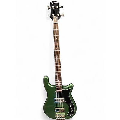 Used Epiphone EMBASSY BASS WANDERLUST GREEN METALLIC Electric Bass Guitar