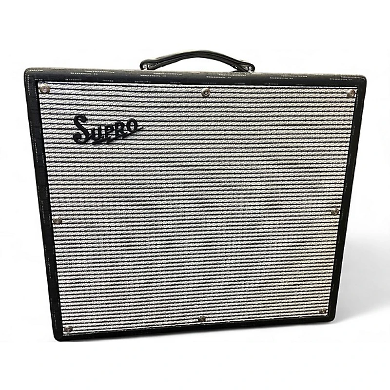 Used Supro tyler bryant black magick reverb 35 watt 1x12 tube combo Tube Guitar Combo Amp