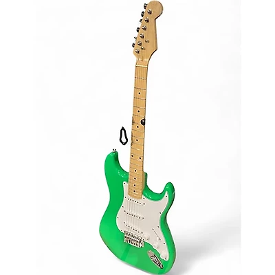 Used Gephardt Ground Series Green Solid Body Electric Guitar