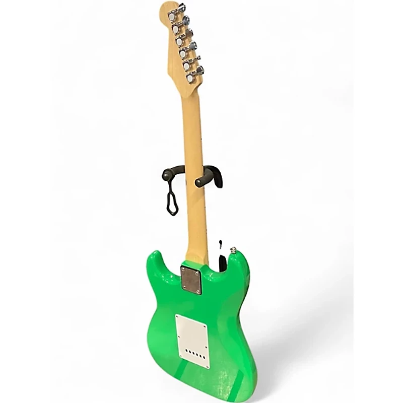 Used Gephardt Ground Series Green Solid Body Electric Guitar