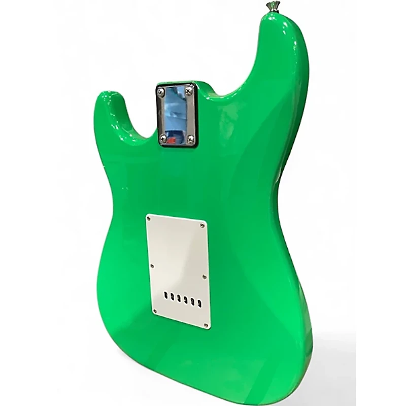 Used Gephardt Ground Series Green Solid Body Electric Guitar