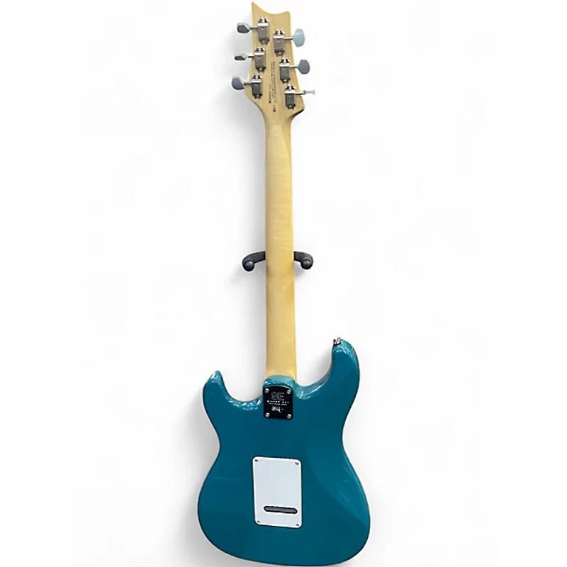 Used PRS SE Silver Sky Blue Solid Body Electric Guitar