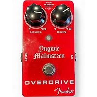Used Fender YNGWIE MALMSTEEN OVERDRIVE Effect Pedal