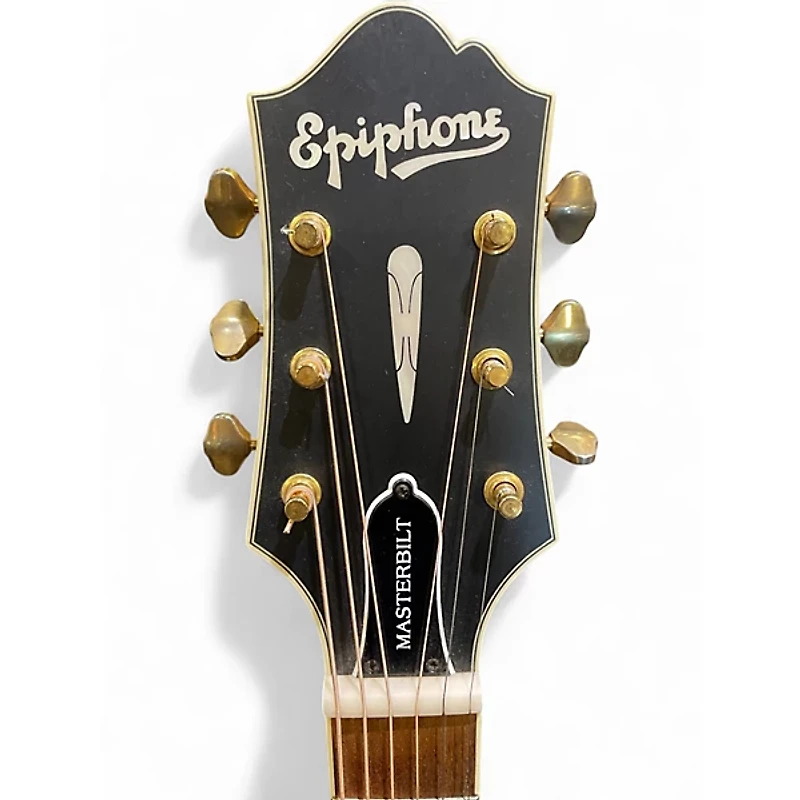Used Epiphone Masterbuilt AJ-500RE Antique Natural Acoustic Electric Guitar