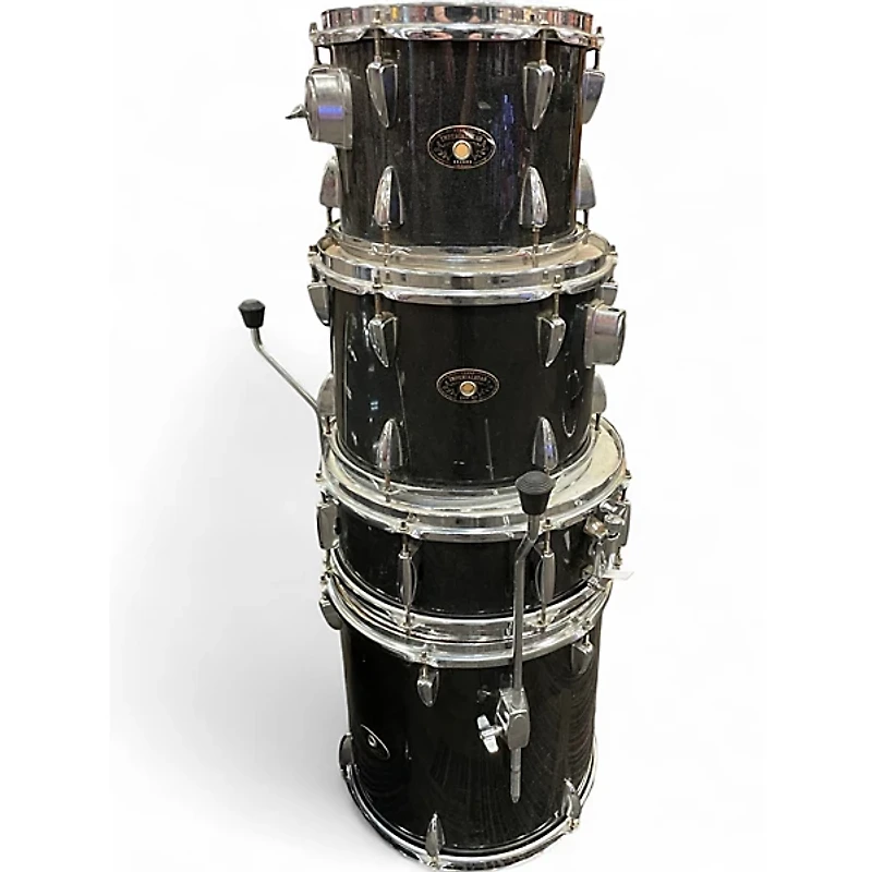 Used TAMA 5 Piece Imperialstar Black Drum Kit