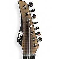Used Schecter Guitar Research Banshee Mach 7 Gray Solid Body Electric Guitar