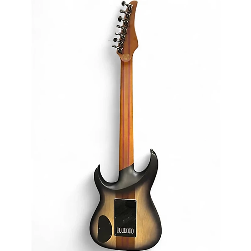Used Schecter Guitar Research Banshee Mach 7 Gray Solid Body Electric Guitar