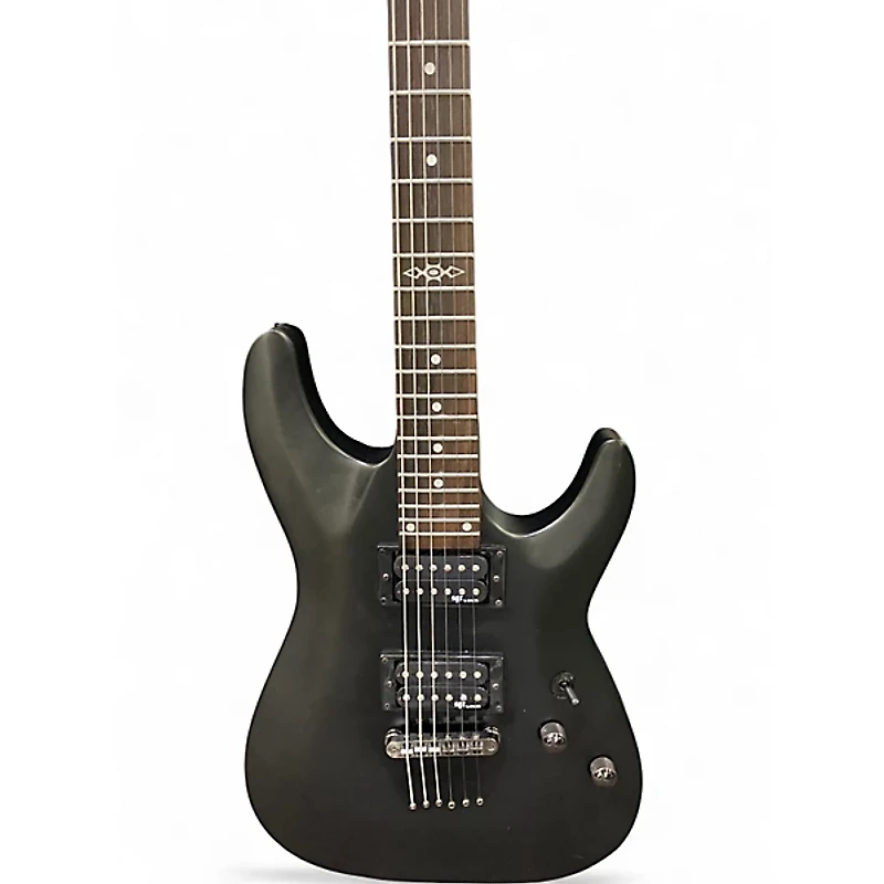 Used Schecter Guitar Research C-1 SGR Black Solid Body Electric Guitar