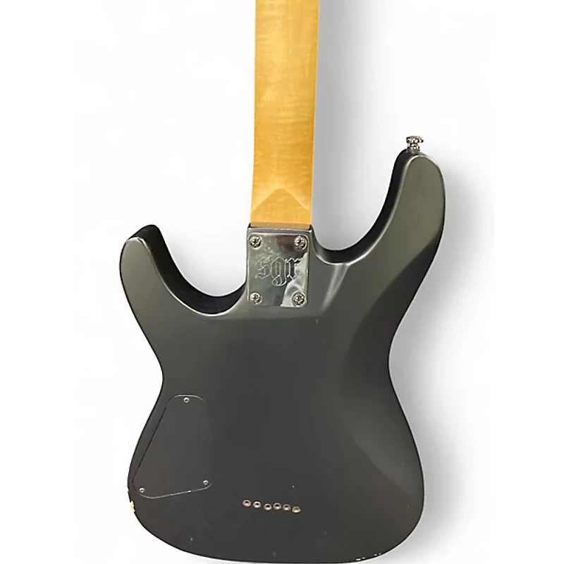 Used Schecter Guitar Research C-1 SGR Black Solid Body Electric Guitar