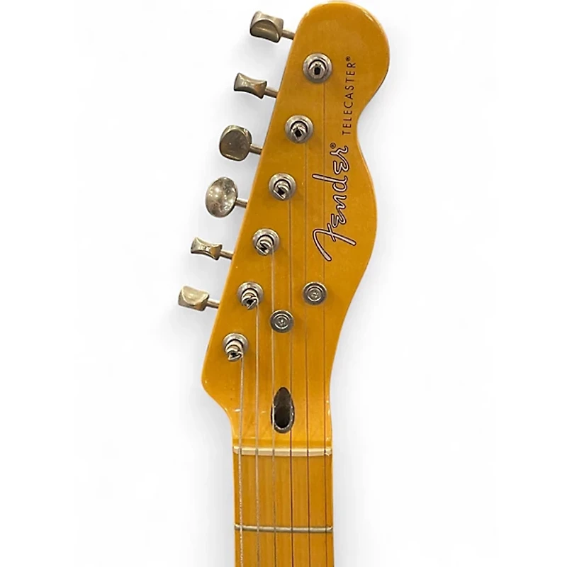 Used Fender Modern Player Telecaster Plus charcoal transparent Solid Body Electric Guitar