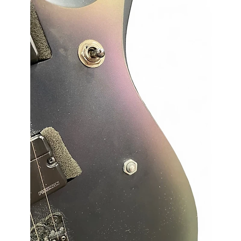 Used Ibanez RGD71ALMS Black Aurora Burst Solid Body Electric Guitar