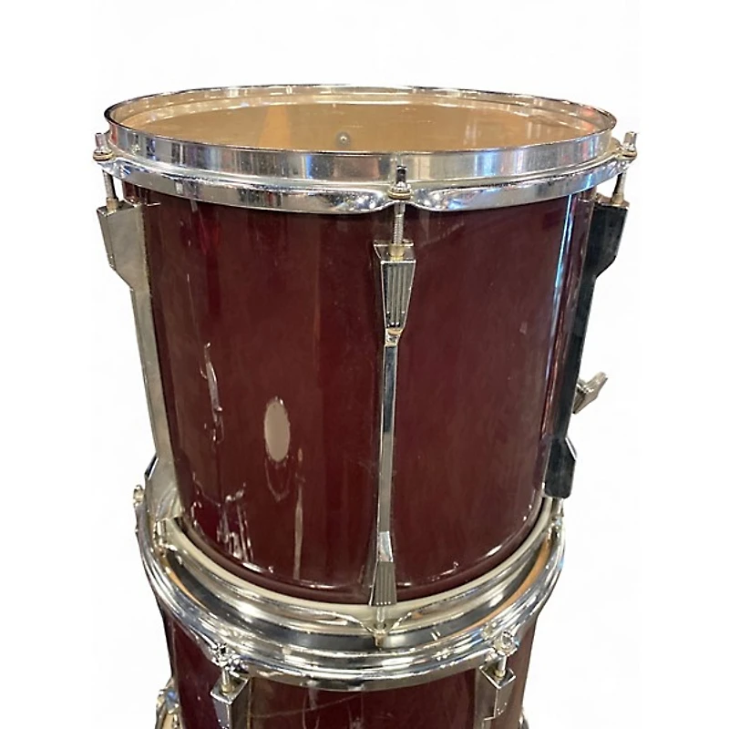 Used TAMA 4 Piece Rockstar Red Drum Kit