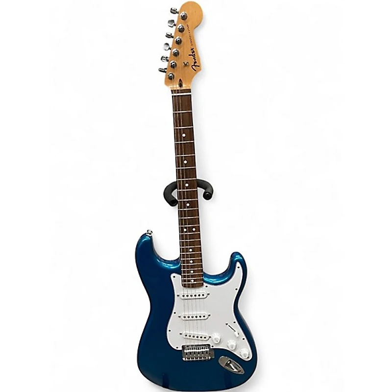 Used Fender Standard Stratocaster Aqua Marine Metallic Solid Body Electric Guitar