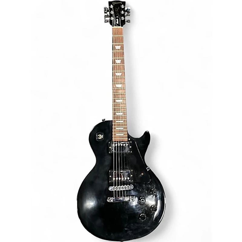 Used Gibson Les Paul Studio Black Solid Body Electric Guitar