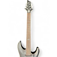 Used Schecter Guitar Research C1 Platinum Translucent Black Solid Body Electric Guitar