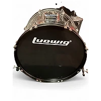 Used Ludwig 5 Piece Backbeat Black Drum Kit