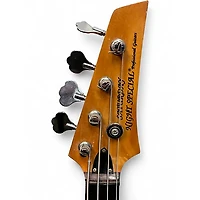 Used Saturday Night Special Professional White Electric Bass Guitar