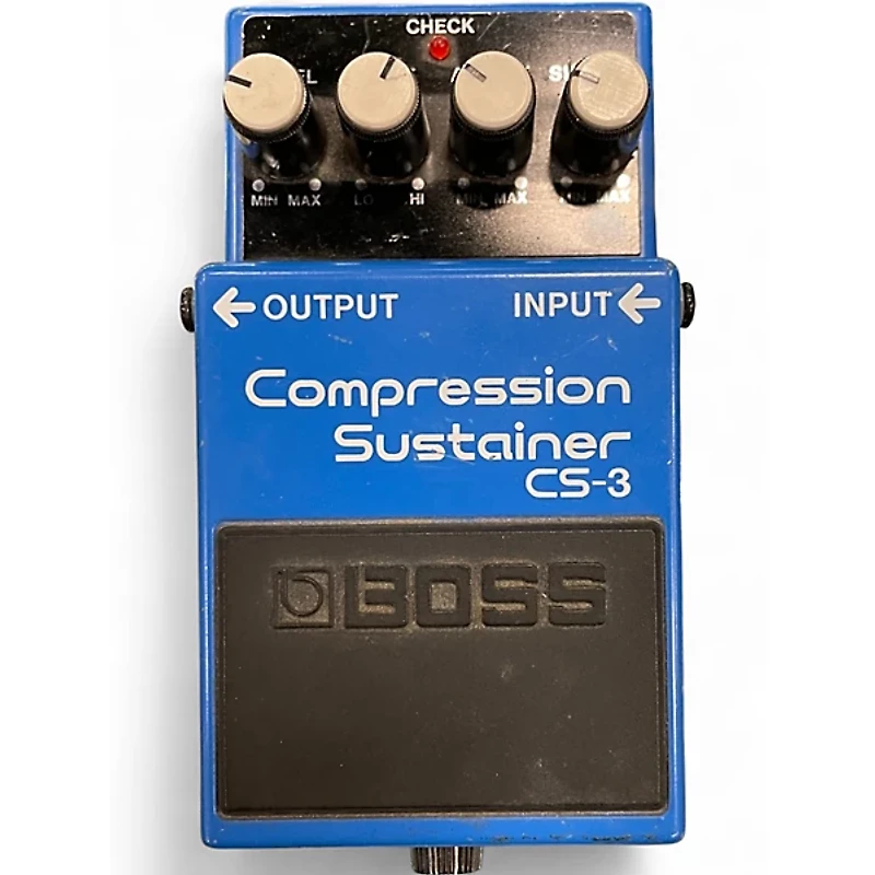 Used BOSS CS3 Compressor Sustainer Effect Pedal
