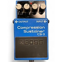 Used BOSS CS3 Compressor Sustainer Effect Pedal