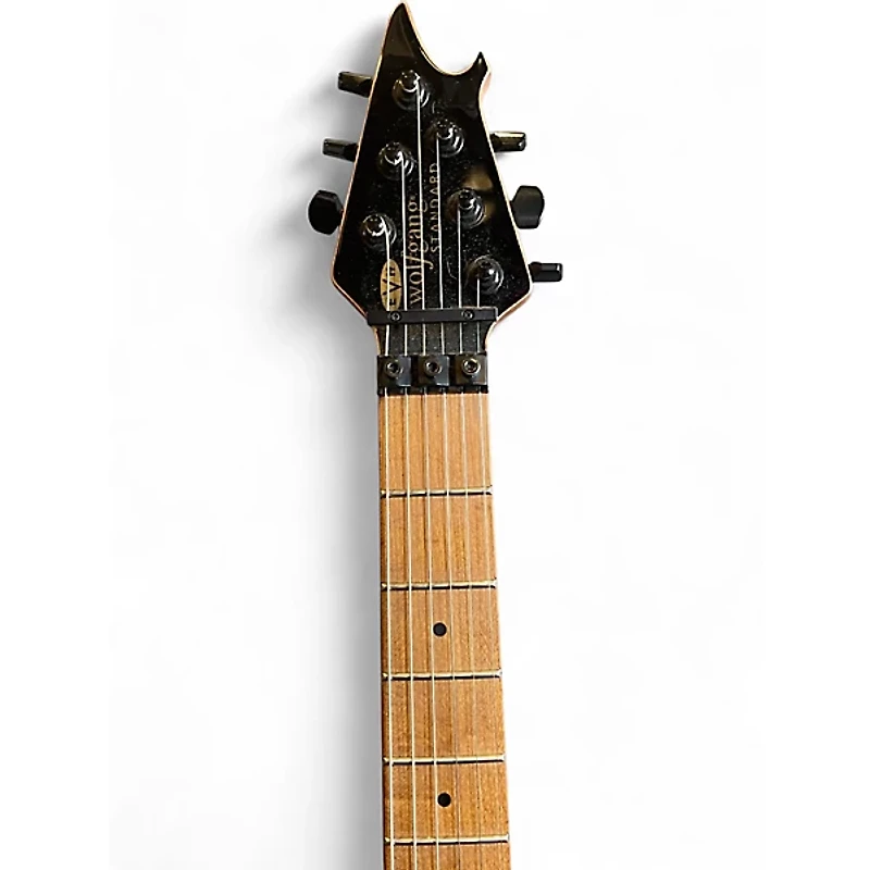 Used EVH Wolfgang Standard GOLD SPARKLE Solid Body Electric Guitar