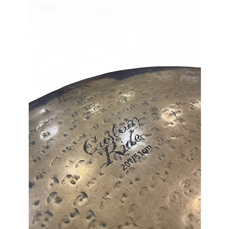 Used Zildjian 20in K CUSTOM RIDE Cymbal