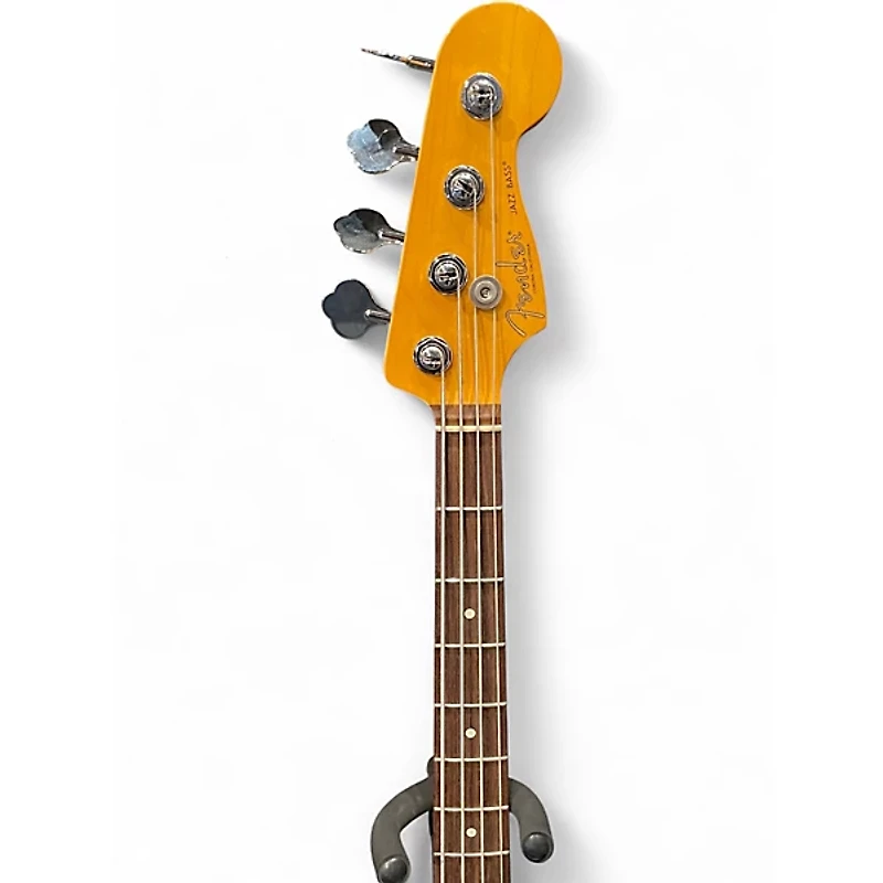 Used Fender American Professional II Jazz Bass Olympic White Electric Bass Guitar