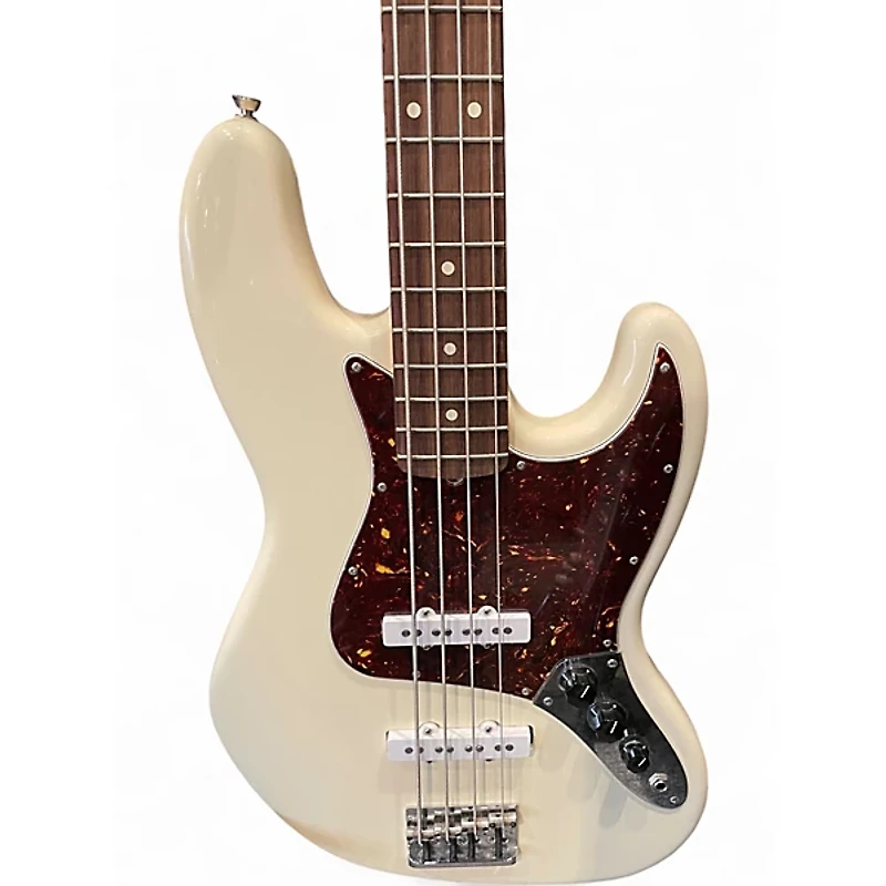 Used Fender American Professional II Jazz Bass Olympic White Electric Bass Guitar