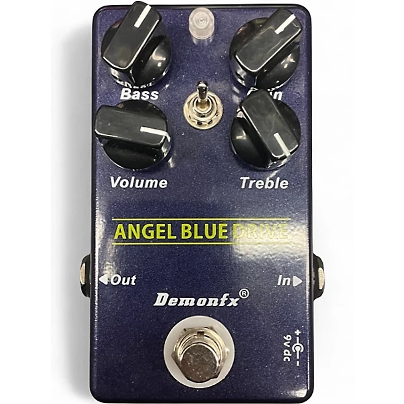 Used Demonfx ANGEL BLUE DRIVE Effect Pedal