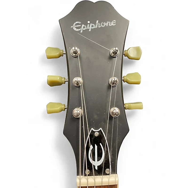 Used Epiphone CASINO WORN Royal Olive Hollow Body Electric Guitar