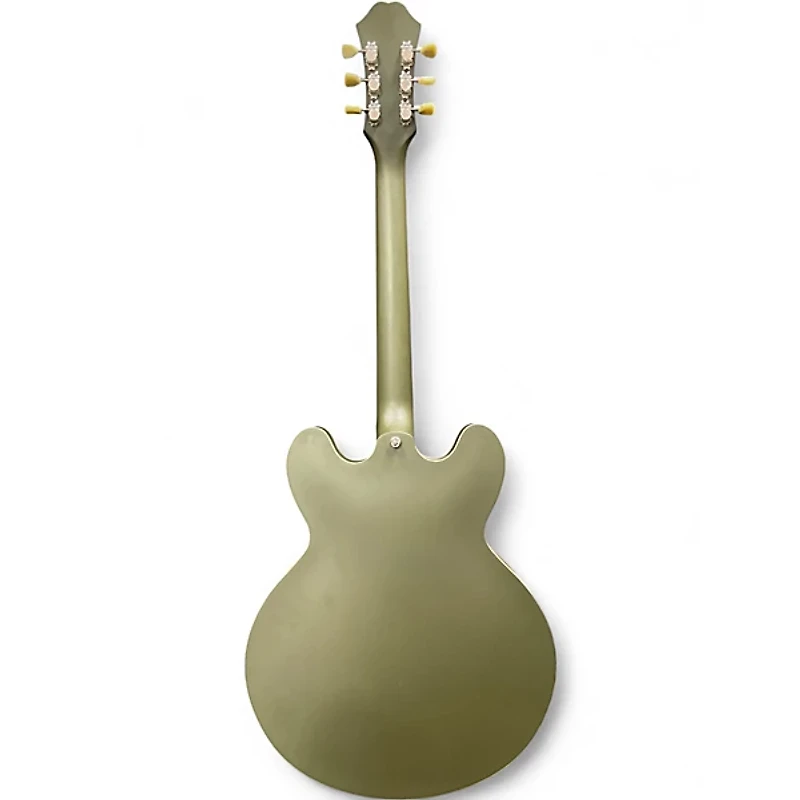 Used Epiphone CASINO WORN Royal Olive Hollow Body Electric Guitar