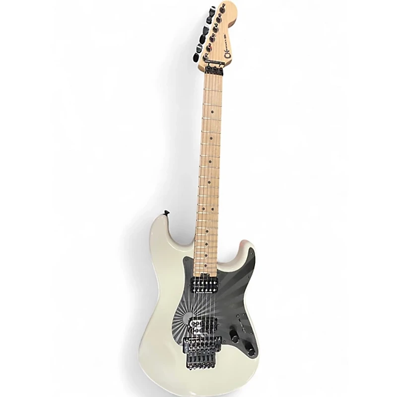 Used Charvel San Dimas Style 1 HH Alpine White Solid Body Electric Guitar