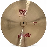 Used Paiste 20in 2002 CHINA Cymbal