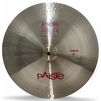 Used Paiste 20in 2002 CHINA Cymbal