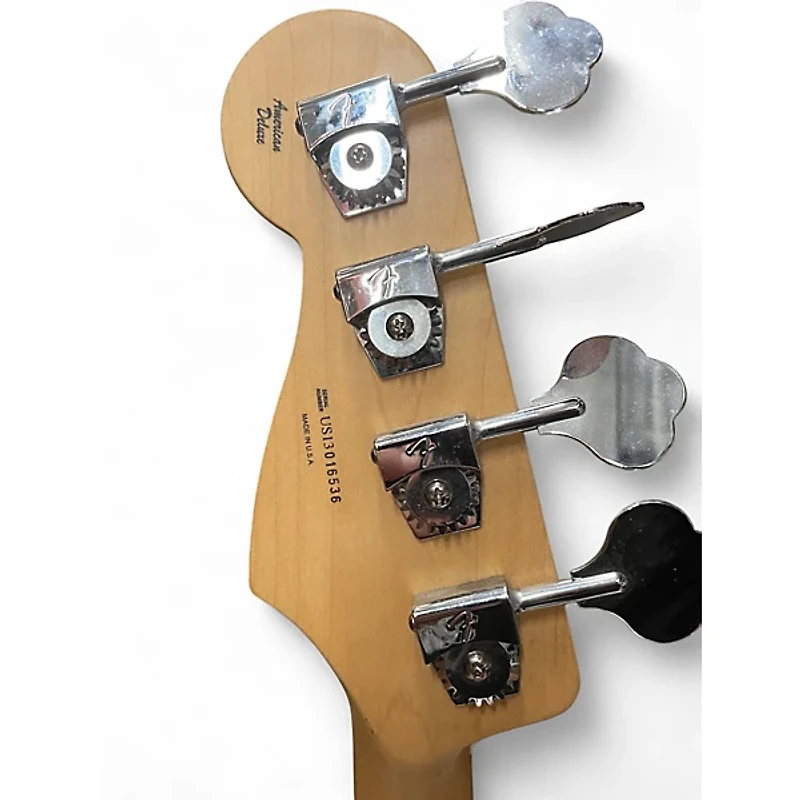 Used Fender American Deluxe Jazz Bass Natural Electric Bass Guitar