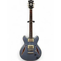 Used D'Angelico EXCEL MINI DC TOUR Blue Hollow Body Electric Guitar