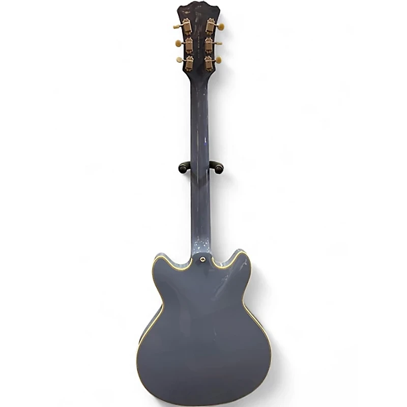 Used D'Angelico EXCEL MINI DC TOUR Blue Hollow Body Electric Guitar
