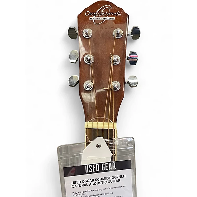 Used Oscar Schmidt OG2NLH Natural Acoustic Guitar