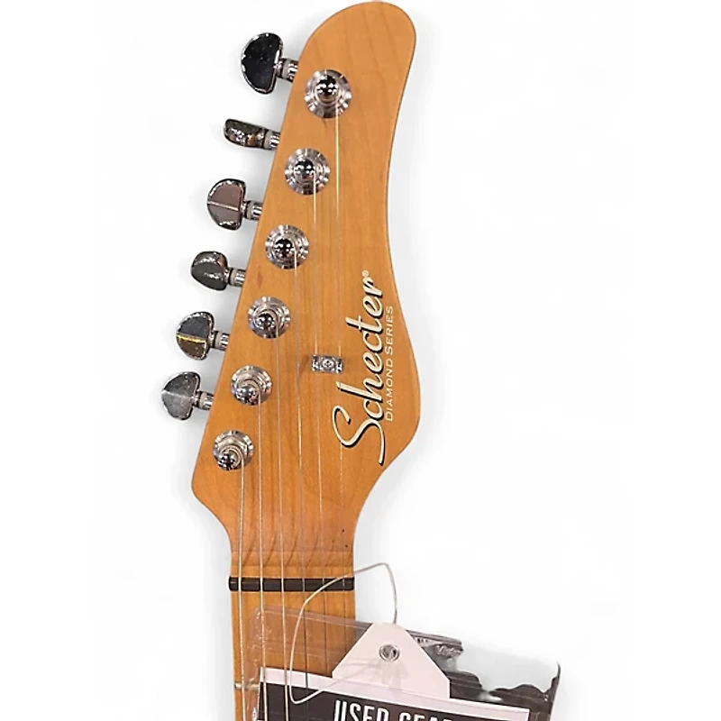 Used Schecter Guitar Research Nick Johnston Traditional H/S/S Atomic Orange Solid Body Electric Guitar