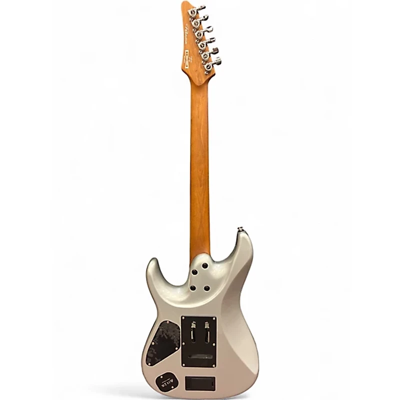 Used Ibanez TOD10 Classic Silver Solid Body Electric Guitar