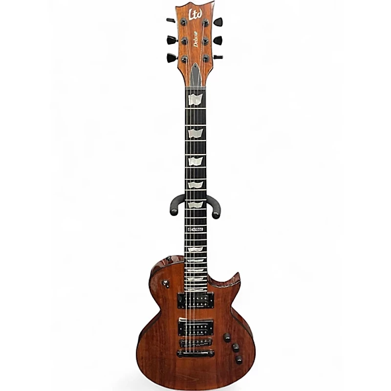 Used ESP LTD EC1000 Deluxe Natural Solid Body Electric Guitar