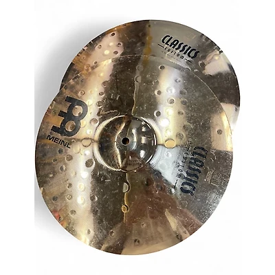 Used MEINL 14in Classic Custom Medium Hi Hat Pair Cymbal