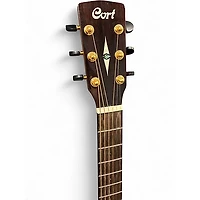 Used Cort GA PF BEVEL Natural Acoustic Electric Guitar