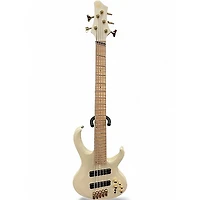 Used Ibanez BTB605MLM Alpine White Electric Bass Guitar