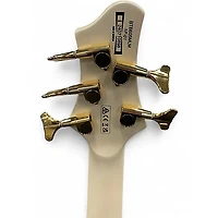 Used Ibanez BTB605MLM Alpine White Electric Bass Guitar