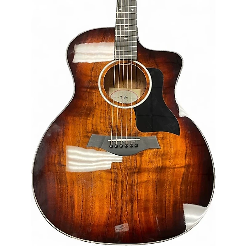 Used Taylor 224CEKDLX SHADED EDGE BURST Acoustic Electric Guitar