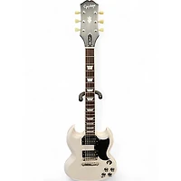 Used Epiphone 1961 Les Paul SG White Solid Body Electric Guitar